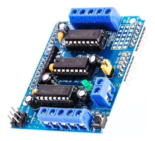 Motor Shield Driver L293d Paso A Paso Dc Servo Arduino L293