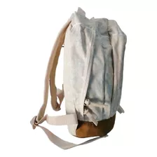 Mochila Goose Malawi Corazones Beige