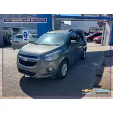 Chevrolet Spin Ltz At 7 2012 Gris Oscuro 5 Puertas