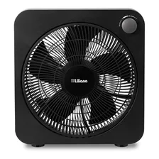 Turbo Ventilador Vt12 Optimizado 12'' Liliana Negro Cantidad De Aspas 5 Diámetro 30 Cm Material De Las Aspas Platico