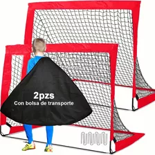 Portería Fútbol Red Fútbol Plegable Para Niños 120cm 2pzs