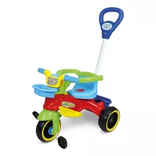 Triciclo Infantil De Passeio/pedal Colorido Maral Play Trike