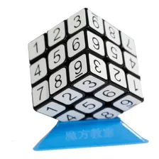 Cubo Magico 3x3 De Rubik 3x3x3 Qiyi Fondo Negro Con Numeros