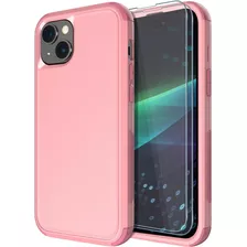 Funda Protectora De Celular Diverbox, Para iPhone 15, Rosa