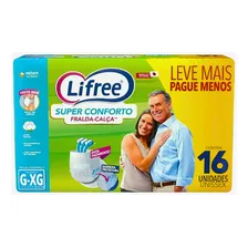 Fralda Calça Geriatrica Lifree Super Conforto Mega G/eg16