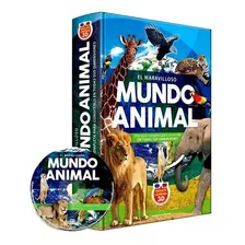 Libro El Maravilloso Mundo Animal 3d Animales + Cd