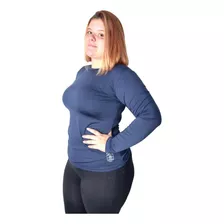 Camiseta Fem Proteção Uv Caminhada Corrida Plus Size G1 / G4