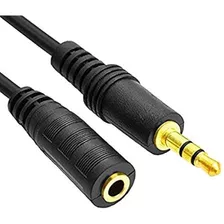 Cable Auxiliar De Audio Alargue Macho Hembra