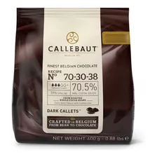 Chocolate Amargo 70% Callebaut 400 Gr.