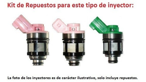 Kit Para Inyector Nissan, Quest,  D21, Pickup. (6 Jgos) Foto 2