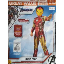 Disfraz De Iron Man Talla 8-10