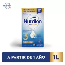 Leche De Fórmula Líquida Sin Tacc Nutricia Bagó Nutrilon Profutura 3 Sabor Neutro En Brick De 1 De 1kg - 12 Meses A 2 Años