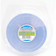 Fita Rolo Adesivo Lace Front Azul 36 Metros - Mega Promoção