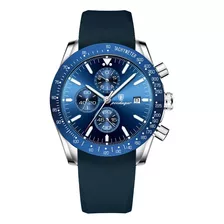 Reloj De Hombre De Lujo De Poedagar Sumergible 30 Metros