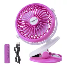 Skygenius Mini Ventilador De Mesa En Clip Operado Por Bater 