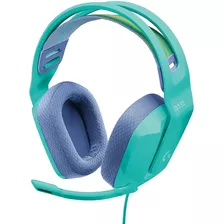 Auriculares Gamer Logitech G335 Menta Pc Xbox Playstation