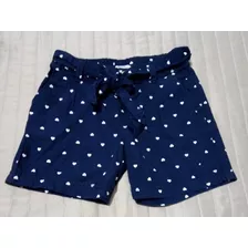 Short D Nena Marca H&m Talle 2/3 Años C/bolsillos Exc Estado