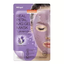 Purederm Real Petal Mg: Gel Mask Lavender Máscara 1 Unidad Tipo De Piel Todo Tipo