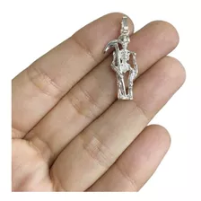 Dije San La Muerte Plata 925 Mujer Hombre Regalo Ofrenda