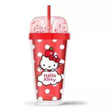 Vaso Tipo Botella Plastica Hello Kitty Original Sanrio 480ml