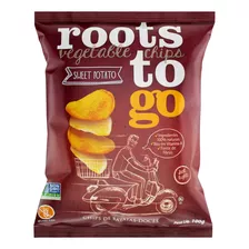 Chips De Batata-doce Roots To Go Batata Doce Sem Glúten 100 G