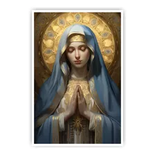 Quadro Decorativo Virgem Maria Canvas