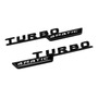 Emblema Turbo Sticker Decorativo 3d Universal Insignia Auto