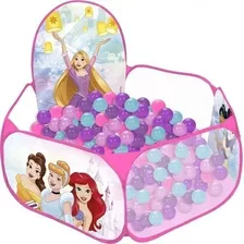 Pelotero Princesas Disney Oficial Infantil Con Bolso Lelab