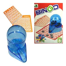 Bingo Com 56 Discos Numéricos E 15 Cartelas Mini Globo