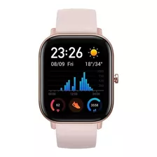 Smartband Amazfit Fashion Gts 1.65 Caixa De Liga De Alumínio E Polímero Rose Gold, Pulseira Rose Pink A1914