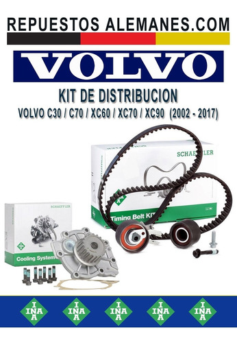 Kit Distribucin Volvo C30 C70 Xc60 Xc70 Xc90 2.4 Diesel Foto 2
