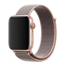 Pulseira Original Apple Watch 44mm Sport Loop Rosa Areia