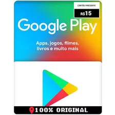 Gift Card Google 15 Reais Envio Pelo Chat Do Mercado Livre