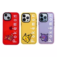 Funda Pokémon Estilo Casetify Para iPhone 11 12 13 14 15 P M