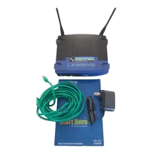 Roteador 2,4ghz 2 Antenas 10/100 Linksys Wrt54g