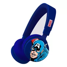 Audifonos Bluetooth Marvel Comic Hi Fi Manos Libres Capitan 