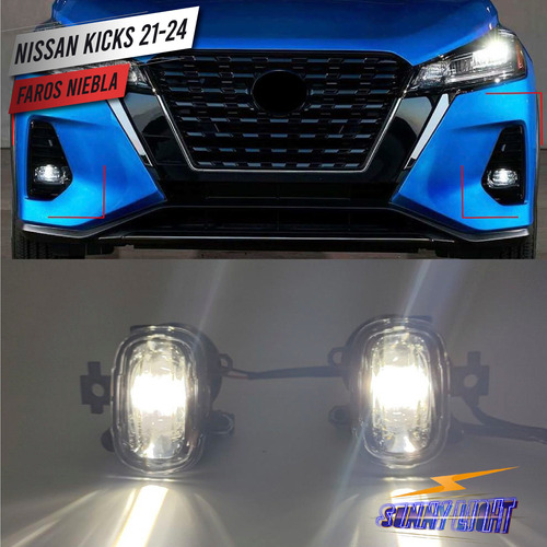 Faros Niebla Nissan Kicks 2021 2022 2023 2024 Halgeno Sunny Foto 5