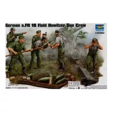 Kit P/ Montar German Wwii S.fh Field Howitzer - Dragon 1/35