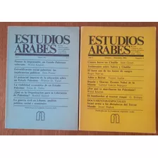 Lote X 2 Revistas Estudios Árabes N° 1 Y 4 1982 