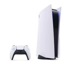 Sony Playstation 5 825gb Standard Branco E Preto