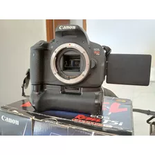  Canon T5i (corpo) Com Grip + 2 Baterias