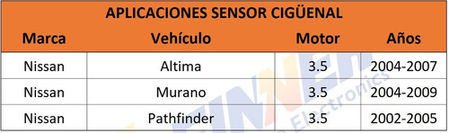 Sensor Cigeal Nissan Altima Murano Pathfinder 3.5 Foto 5