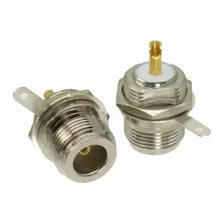 Conector N-fêmea Para Montagem De Antena De Lata