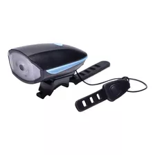 Luz Led Para Bicicleta Recargable Con Bocina