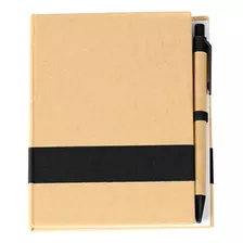 Libreta Cuaderno Pasta Dura+pluma Ecológicos Personalizable