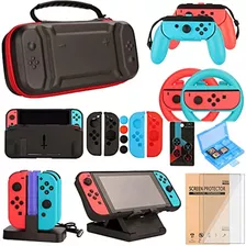 Paquete De Accesorios Switch Para Juegos De Nintendo Switch,