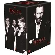 Coleção Dvd House Com Todos Episódios Da Série