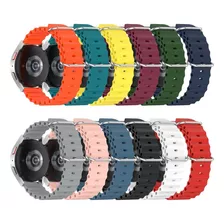 Pulseira 18mm Silicone Oceano Compatível Garmin Vivo Move 3s