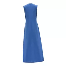 Vestido Largo De Verano Para Mujer, Vestido Sencillo De