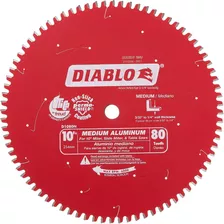 Hoja De Sierra Circular Diablo D1080n Para Cortar Aluminio